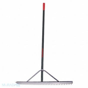 RAZOR-BACK Landscape Rake 36 Tines 66 in Handle L, 48UF78