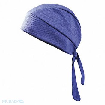 OCCUNOMIX Cooling Skull Cap Navy Polyester, 48UH61