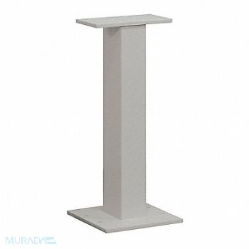 SALSBURY INDUSTRIES Standard Pedestal Gray 30-1/2in H 20 lb, 48UH89