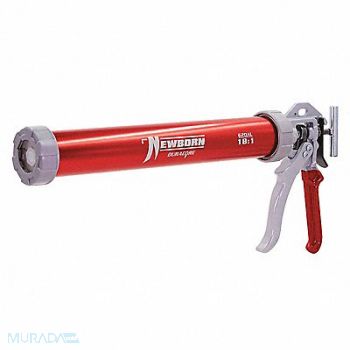 NEWBORN Caulk Gun Aluminum Red, 48UL54