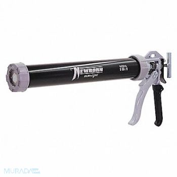 NEWBORN Caulk Gun Aluminum Black, 48UL55