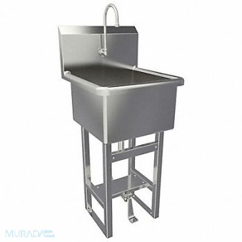 SANI-LAV SaniLav Util Sink Square 18inx18inx12in, 48UM14