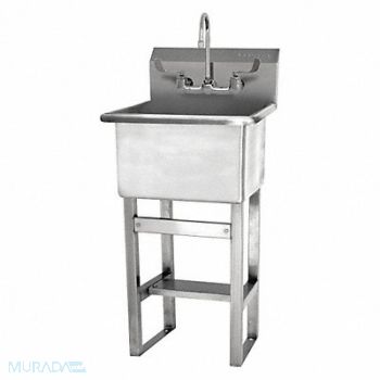 SANI-LAV SaniLav Util Sink Square 18inx18inx12in, 48UM16