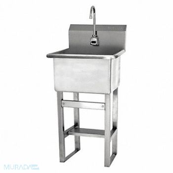 SANI-LAV SaniLav Util Sink Square 18inx18inx12in, 48UM18