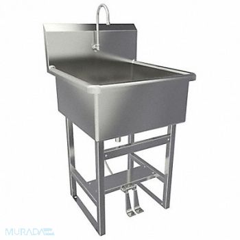 SANI-LAV SaniLav Util Sink Square 24inx24inx12in, 48UM20