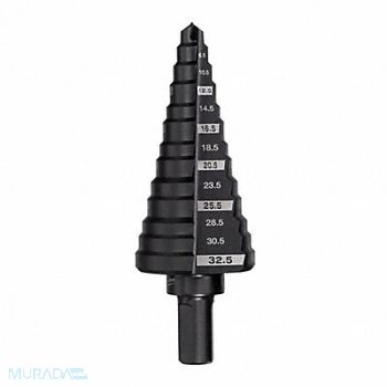 MILWAUKEE Step Cone Drill 5mm to 32.5mm HSS, 48UT23