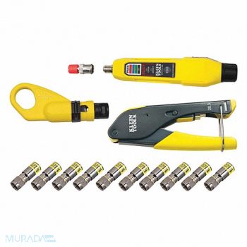 KLEIN TOOLS Crimper and Connector Kit Uninsulated, 48UW16