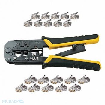 KLEIN TOOLS Crimper and Connector Kit Uninsulated, 48UW18