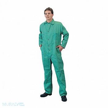 TILLMAN Md Grn Fs Coverall, 48V481