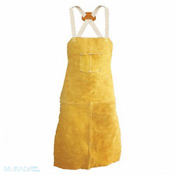 TILLMAN 24X42 Lth Bib Apron, 48V514