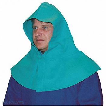TILLMAN 9Oz Green Hood W/Drape, 48V492