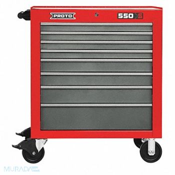 PROTO Rolling Tool Cabinet Red Heavy Duty, 48VA02