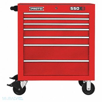 PROTO Rolling Tool Cabinet Red Heavy Duty, 48VA09