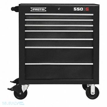 PROTO Rolling Tool Cabinet Black Heavy Duty, 48VA11