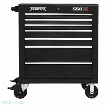 PROTO Rolling Tool Cabinet Black Heavy Duty, 48VA13