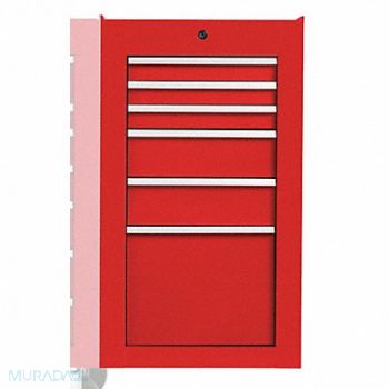 PROTO High Gloss Red Heavy Duty Side Cabinet, 48VA39