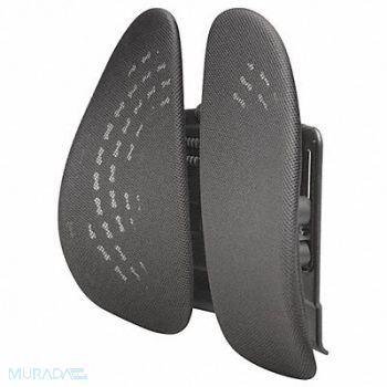 KENSINGTON Backrest Blk Steel/Plstc/Nylon 15-1/2inH, 48VE76