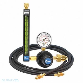 MILLER 1 Stage Gas Regulator/Flowmeter, 48VF82