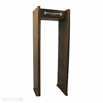 METAL DEFENDER Metal Detector Walk-Through 6 Zone, 48WK71