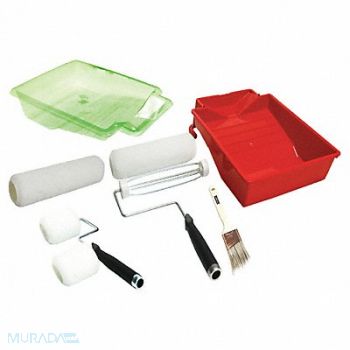 SHUR-LINE Paint Roller Kit 3 9 L 3/8 Nap, 48WL94