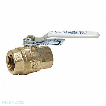 APOLLO Ball Valve 2-Way Lead-Free Bronze 1 in., 48XH97