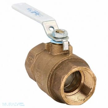APOLLO Ball Valve 2-Way Lead-FreeBronze 1-1/4in, 48XH98