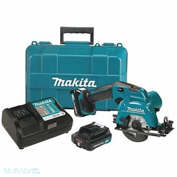 MAKITA Cordless Circ Saw Kit 3-3/8 in Blade Dia, 48XT71