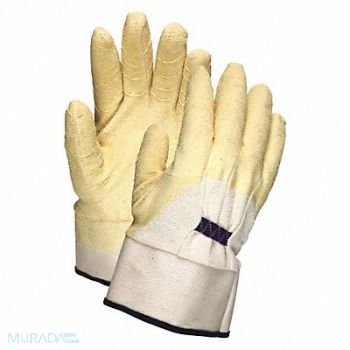 MCR SAFETY Coated Gloves Palm and Fingers L PK12, 48XW36