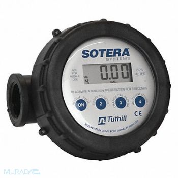 SOTERA Flowmeter 100 PSI 20 GPM 1 in., 48YA46