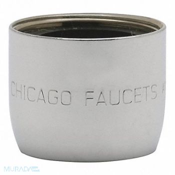 CHICAGO FAUCETS Laminar Outlet Brass 13/16 in - 24, 48YD49