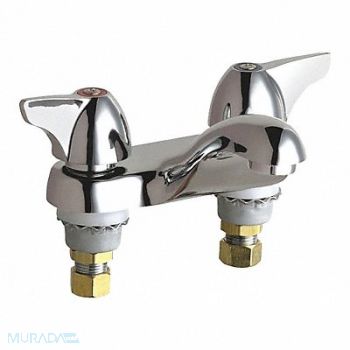 Low Arc Chrome Chicago Faucets 404, 48YD88