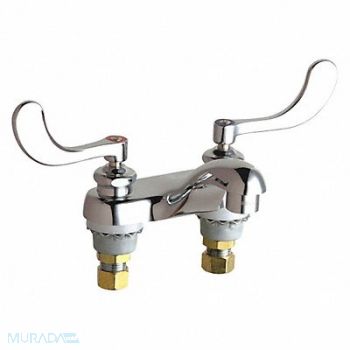 Low Arc Chrome Chicago Faucets 802, 48YD93