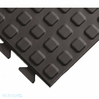 WEARWELL Antifatigue Mat Black 1ft. x 3ft., 48Z429