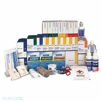 FIRST AID ONLY First Aid Kit Refill 1437 Comp., 48ZE31