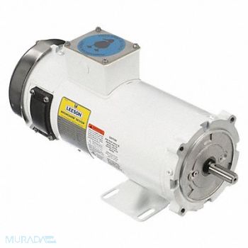 LEESON DC Motor 1 1/2 HP 1750 56C 180V, 48ZF56