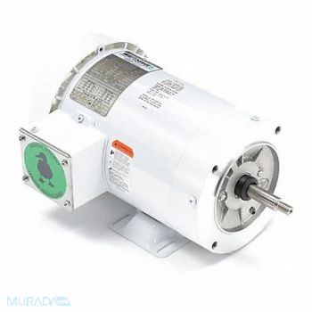 LEESON Motor 2 HP 3490 56J 208-230/460V, 48ZF60