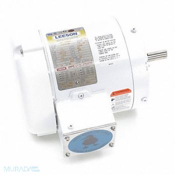 LEESON Motor 1/2 HP 1725 56 208-230/460V, 48ZF80