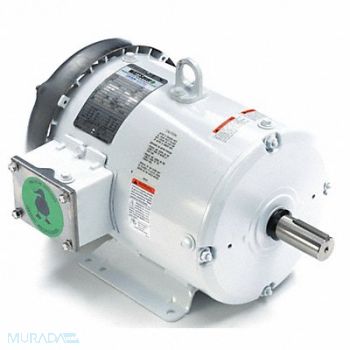 LEESON Brake Motor 5 HP 3515 184T 230/460V, 48ZF86