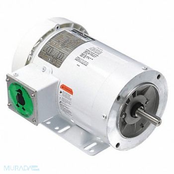LEESON Motor 1 HP 1760 56HC 208-230/460V, 48ZF98