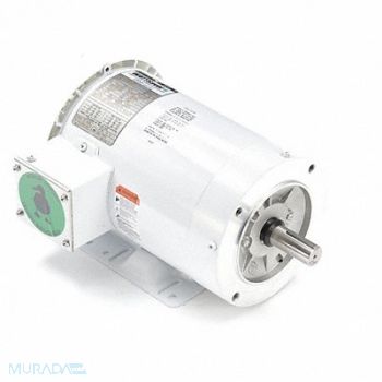 LEESON Motor 1 HP 1760 143TC 208-230/460V, 48ZF99