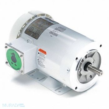 LEESON Motor 1 1/2 HP 1750 56C 208-230/460V, 48ZG03