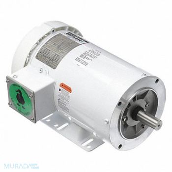 LEESON Washdown Motor 2 HP 1745 145TC 230/460V, 48ZG07