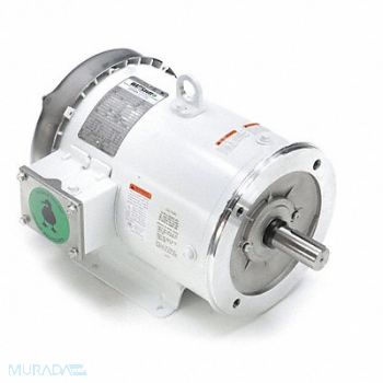 LEESON Brake Motor 5 HP 3515 184TC 230/460V, 48ZG09