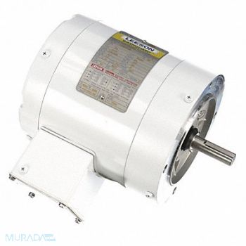 LEESON Motor 1/4 HP 1725 56C 208-230/460V, 48ZG15