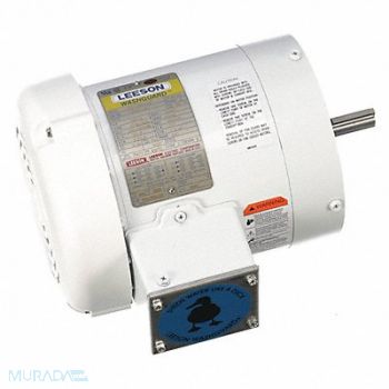 LEESON Motor 1/2 HP 1725 56C 208-230/460V, 48ZG19
