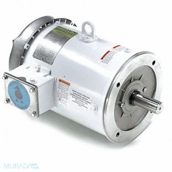LEESON Brake Motor 5 HP 3495 184TC 230/460V, 48ZG37