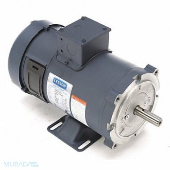 LEESON DC Motor 3/4 HP 1800 rpm 24V DC 56C TEFC, 48ZG54