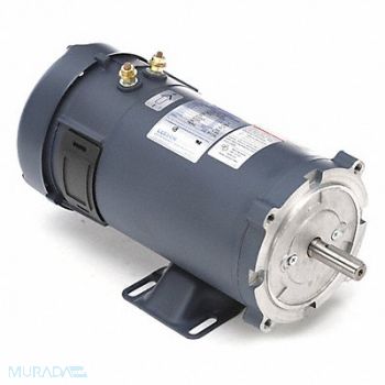 LEESON DC Motor 1 HP 1800 rpm 24V DC 56C TEFC, 48ZG55