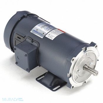 LEESON DC Motor 1 HP 1750 rpm 90V DC 56C TEFC, 48ZG60