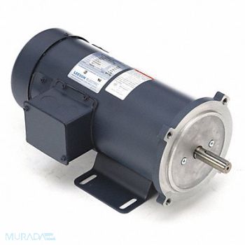 LEESON DC Motor 3/4 HP 1750 rpm 180V 56C TEFC, 48ZG65